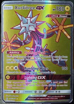 Pokemon TCG Xurkitree GX Full Art 142/156 Ultra Rare Holo 180 HP (EN) - Image 1