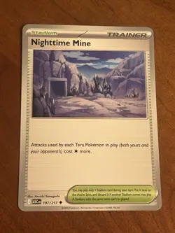 Nighttime Mine 197/217 Uncommon Ascended Heroes Pokemon Card - Image 1