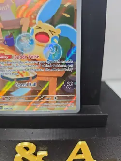 Pokemon TCG Minun Card 194/182 Paradox Rift IR Holo NM Condition - Image 5