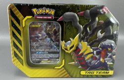 Pokemon TCG: Garchomp & Giratina GX Tag Team Tin [Brand New Factory Sealed!] - Image 1