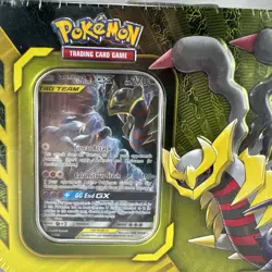 Pokemon TCG: Garchomp & Giratina GX Tag Team Tin [Brand New Factory Sealed!] - Image 2