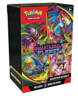 (2) Pokemon Mega Evolution Phantasmal Flames Booster Bundle Confirmed - Image 1