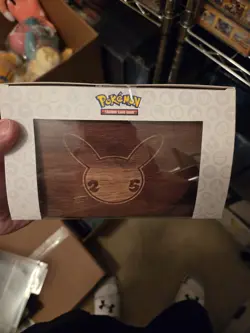 Pokemon TCG - 25th Anniversry Celebration Wooden Ultra Pro Deck Box - Image 1