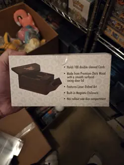 Pokemon TCG - 25th Anniversry Celebration Wooden Ultra Pro Deck Box - Image 3