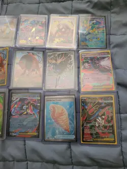 Pokemon TCG EX GX Full Art Holo Mixed Card Lot 14 Cards ENG - Image 4