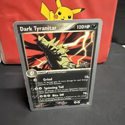 Pokemon Dark Tyranitar Card 19/109 World Championships 2005 Lp Condition - Image 1