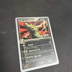 Pokemon Dark Tyranitar Card 19/109 World Championships 2005 Lp Condition - Image 3