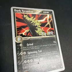 Pokemon Dark Tyranitar Card 19/109 World Championships 2005 Lp Condition - Image 5