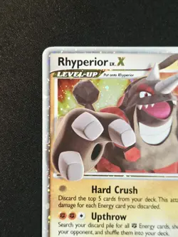 Rhyperior LV.X DP29 Rare Promo Diamond & Pearl 2008 Fall Collector's Tin Pokemon - Image 3