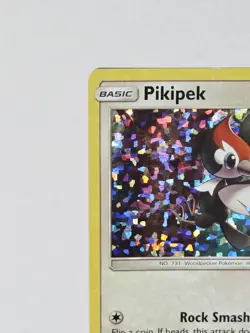 Pikipek 11/12 Holo Bleed Rare - McDonalds Pokemon 2017 Promo LP - Image 3