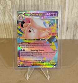 Mega Clefable Ex Holo Mega Evolution Black Star Promo 072 Pokemon TCG - Image 1