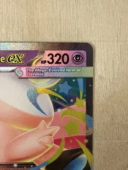 Mega Clefable Ex Holo Mega Evolution Black Star Promo 072 Pokemon TCG - Image 4