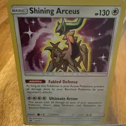 Pokemon TCG Shining Arceus Shining Legends 57/73 Reverse Holo Holo Rare - Image 1