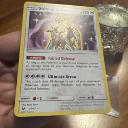 Pokemon TCG Shining Arceus Shining Legends 57/73 Reverse Holo Holo Rare - Image 3