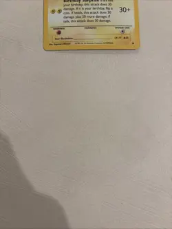 Pokemon TCG Celebrations 25th Anniversary Birthday Pikachu Holo Black Star Promo - Image 2