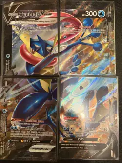 Greninja V-Union Set - Pokemon Sword & Shield Promo Holo Card NM - Image 1