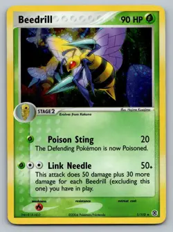 Pokemon TCG FireRed & LeafGreen Beedrill 1/112 - Image 1