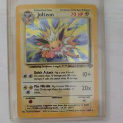 1999 Pokemon Jungle Jolteon 4/64 Holo Rare Unlimited Raw WOTC - Image 1