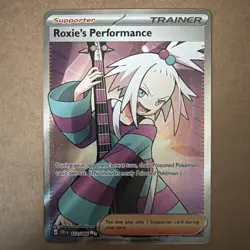 Roxies Performance - 112/086 - Chaos Rising - Full Art - Pokemon NM - Image 1