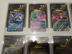 Lot Gradebox 01 de 15 cartes pokemon Gradees Francaises CGG Photos dispo ! - Image 3