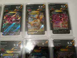 Lot Gradebox 01 de 15 cartes pokemon Gradees Francaises CGG Photos dispo ! - Image 4
