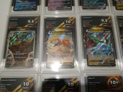Lot Gradebox 01 de 15 cartes pokemon Gradees Francaises CGG Photos dispo ! - Image 5