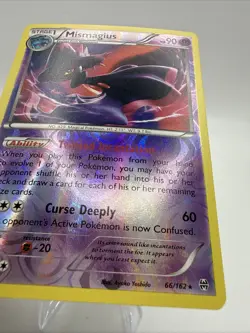 Reverse Holo Mismagius 66/162 XY - BREAKthrough Holo Rare Pokemon TCG Card - Image 2