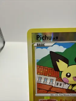 2009 Pokemon PICHU Arceus Set REVERSE HOLO Foil Rare Platinum Series Card 25/99 - Image 2