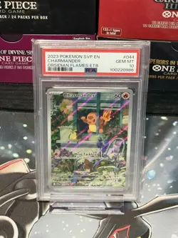 Pokemon Charmander Obsidian Flames ETB Promo SVP EN 044 PSA 10 Gem Mint - Image 4