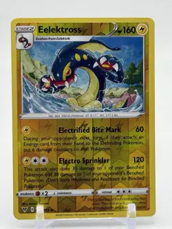 Pokemon Elektross 059/185 Vivid Voltage Stage 2 2020 Rare NM-Mint FREE SHIP J4 - Image 1