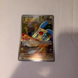 Pokemon TCG Minun Card 194/182 Paradox Rift IR Holo NM Condition - Image 1