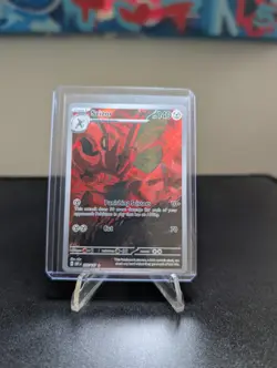 Pokemon Scizor 205/197 Illustration Rare Holo Card Obsidian Flames Mint - Image 3