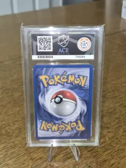 Pokemon TCG Team Rocket Dark Gyarados Holo Card #9 Prerelease Ace Grade 7 - Image 5