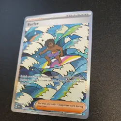 Pokemon Surfer SIR 293/217: Ascended Heroes Pack Fresh NM ENGLISH - Image 2