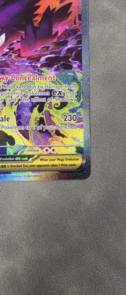 Pokemon Mega Gengar Ex 284/217 SIR Ascended Heroes - BEAUTIFUL CARD - Image 5