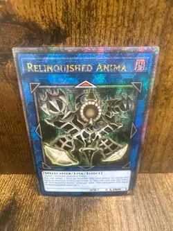 * RELINQUISHED ANIMA * 1ST EDITION QUARTER CENTURY RARE MP24-EN007 YUGIOH! - Image 1