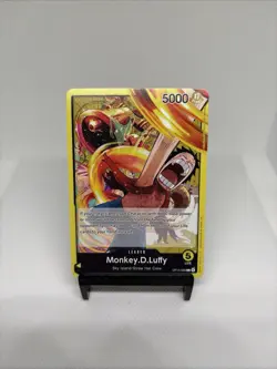 One Piece TCG Monkey.D.Luffy OP15-098 Leader English 5000 Power - Image 1