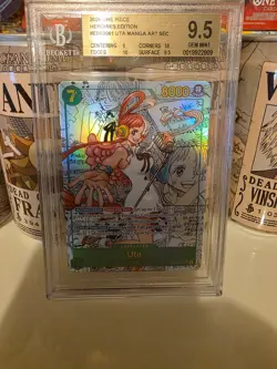 Uta EB03-061 Manga Art SEC One Piece BGS 9.5 Card - Image 1
