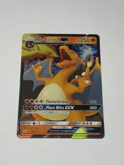 Pokemon Card TCG Charizard GX 9/68 Hidden Fates Full Art Ultra Rare NM - Image 1