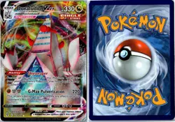 POKEMON CARD - DURALUDON VMAX 123/203 EVOLVING SKIES VMAX RARE HOLO NEAR MINT - Image 3