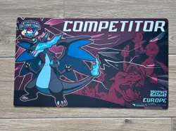 Pokemon TCG EUIC 2026 Competitor Kit With Playmat / Sleeves - No Promo Card - Image 4