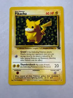 [1995] Pokemon Card TCG | Pikachu Black Star Promo, WoTC |. - Image 1