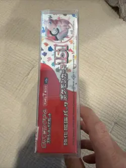 Pokemon TCG 151 Booster Box Japanese Mew 2023 Standard Card Stock Age 6+ Sealed - Image 3