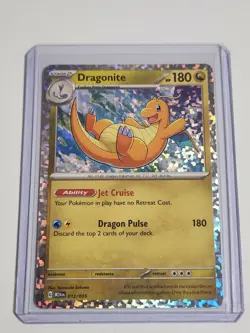 Pokemon Dragonite 012/015 McDonald's 2024 Promo Holo TCG Card - Image 1