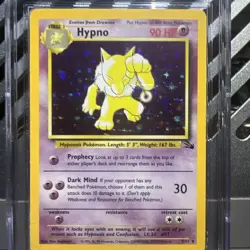 🔥PSA 8 Hypno #8 Fossil Set Holo Foil Rare 1999 Pokemon Card Collection WOTC #8 - Image 2