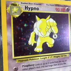 🔥PSA 8 Hypno #8 Fossil Set Holo Foil Rare 1999 Pokemon Card Collection WOTC #8 - Image 4