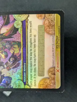 World of Warcraft WoW TCG Slashdance Drums Loot Card 1/3 Unscratched - Image 5