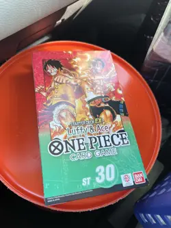 Bandai One Piece Card Game Starter Deck EX ST-30 Luffy & Ace English - Image 1