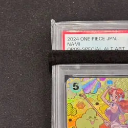 ONE PIECE CARD GAME CCG NAMI EMPERORS IN THE NEW WORLD SP OP08-106 SR PSA10 - Image 2