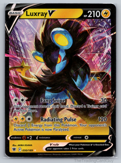 Luxray V 050/189 SWSH10: Astral Radiance - Pokemon Card - NM - Image 1